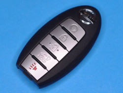 Смарт ключ Nissan Rogue, X-Trail S180144110. Оригинал. Новый. С платой. Чип HITAG AES, FCC ID: KR5S180144106. Частота 433.92 MHz. Готов к программированию.