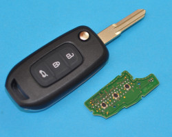 Ключ для Renault Duster с 2015 г.в. Чип: HITAG AES. Оригинальная плата.