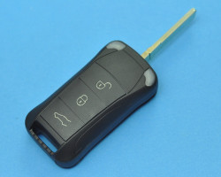 Корпус выкидного ключа Porsche, 3 кнопки.