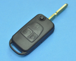 Выкидной корпус ключа зажигания Мерседес с инфракрасным портом. 3 кнопки. 