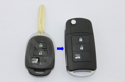 Тойота (Toyota) выкидной ключ (корпус).