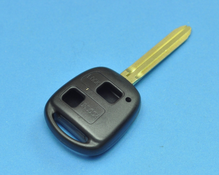 Корпус чип ключа зажигания Лексус (Lexus). 2 кнопки.