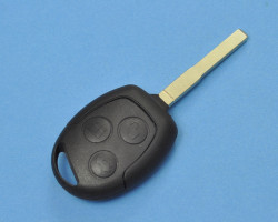 Корпус ключа зажигания Форд. 3 кнопки. Без чипа и платы. 