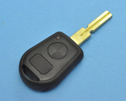 Корпус ключа зажигания БМВ. 2 кнопки. Без чипа и платы.