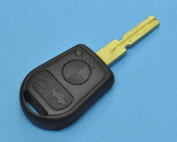 Корпус ключа зажигания БМВ. 3 кнопки. Без чипа и платы.