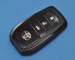 Корпус смарт ключа Тойота. 3 кнопки. 